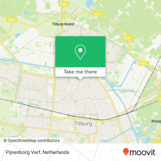 Pijnenborg Verf, Goirkestraat 40 map