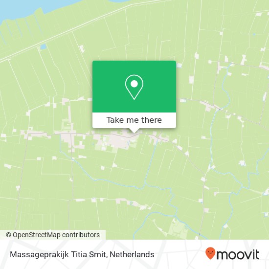 Massageprakijk Titia Smit, Hoofdstraat 75A map