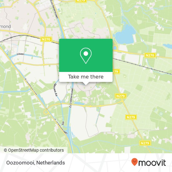 Oozoomooi, Peeleik 17A map