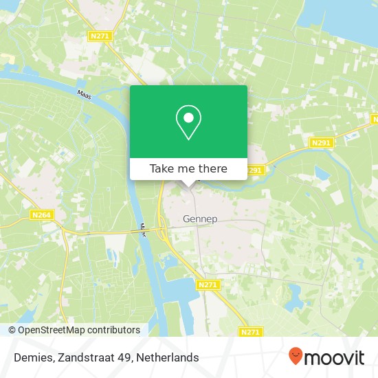 Demies, Zandstraat 49 map