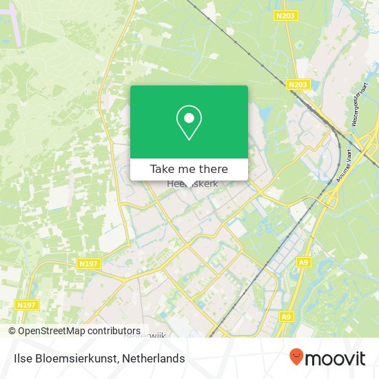 Ilse Bloemsierkunst, Kerkplein 7A map