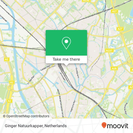 Ginger Natuurkapper map