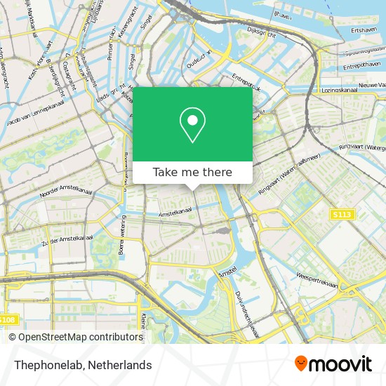 Thephonelab map