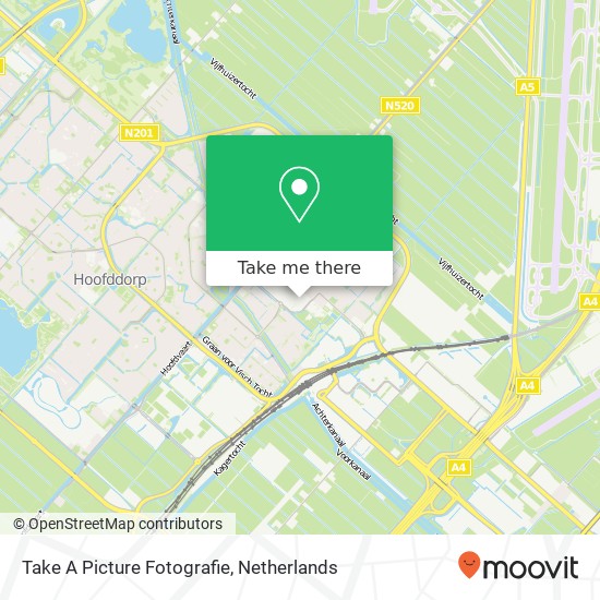 Take A Picture Fotografie, Raadhuisplein 5 map