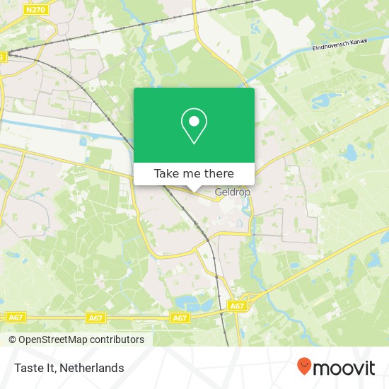 Taste It, Eindhovenseweg 1 map