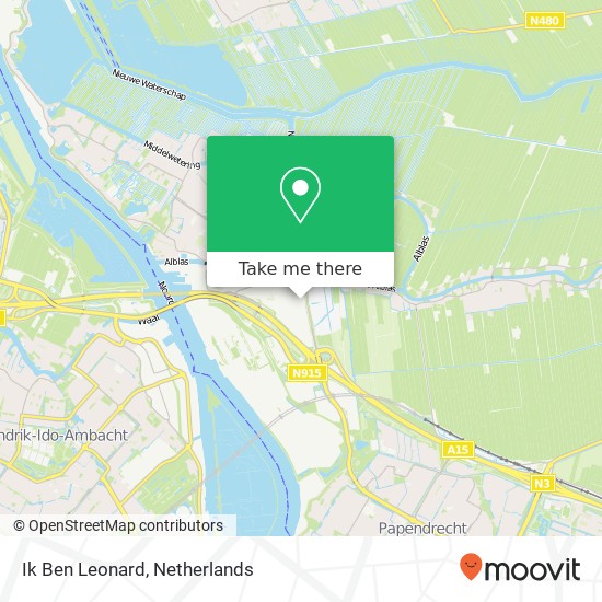 Ik Ben Leonard map