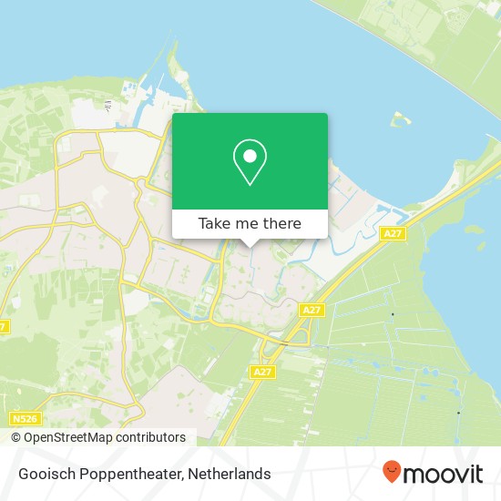 Gooisch Poppentheater map