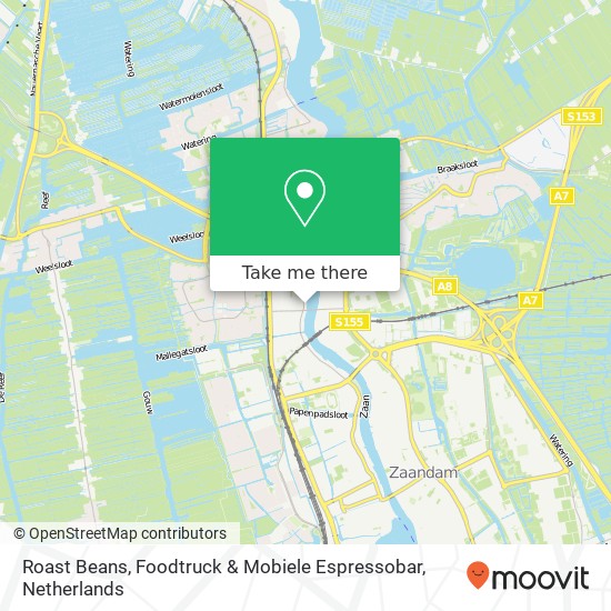 Roast Beans, Foodtruck & Mobiele Espressobar, Zuideinde map