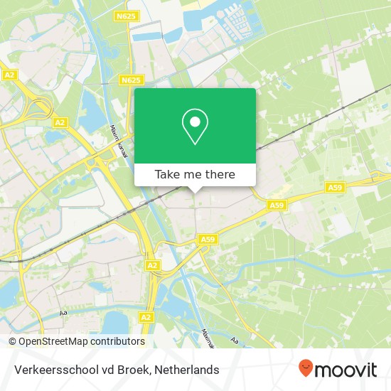 Verkeersschool vd Broek, Molenstraat 20 map