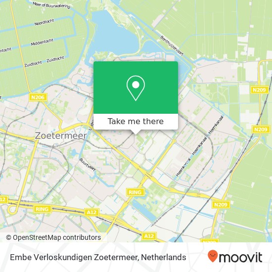 Embe Verloskundigen Zoetermeer, Gaardedreef 175 map