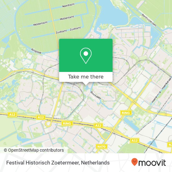 Festival Historisch Zoetermeer, Markt 1 map