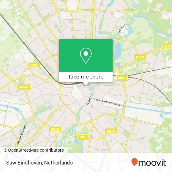 Saw Eindhoven, Dommelstraat 2 Karte