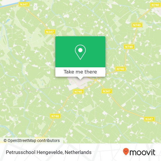 Petrusschool Hengevelde, Bekkampstraat 49 map