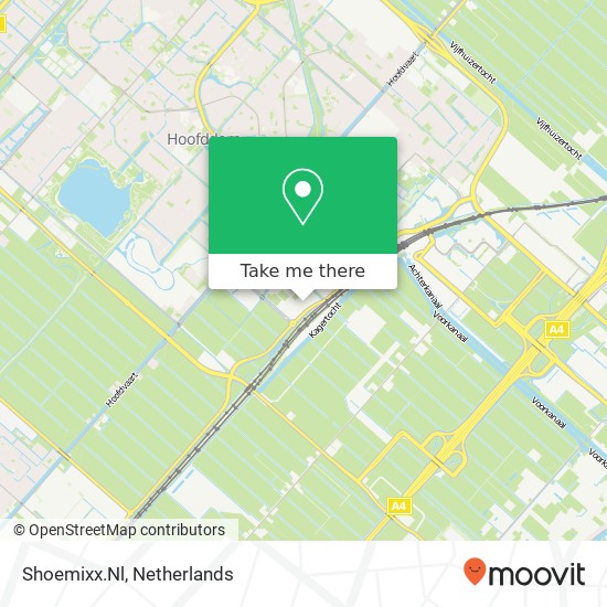 Shoemixx.Nl, Willem Brocadesdreef 1 map