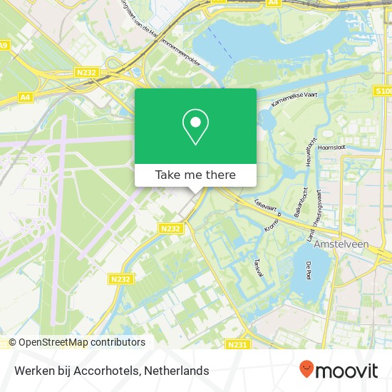 Werken bij Accorhotels, Stationsplein Zuid-West 981 map