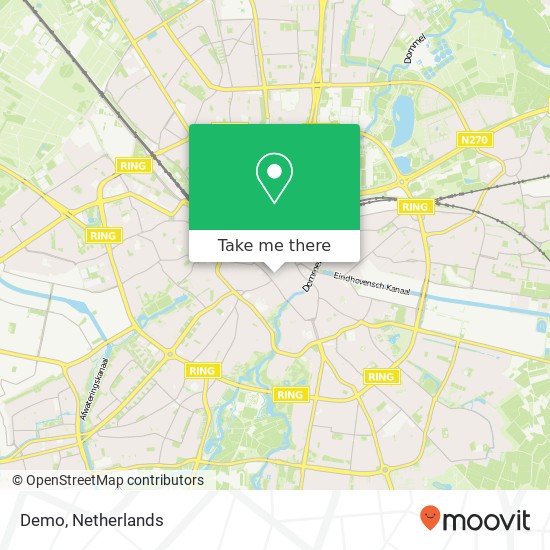 Demo, Kerkstraat map
