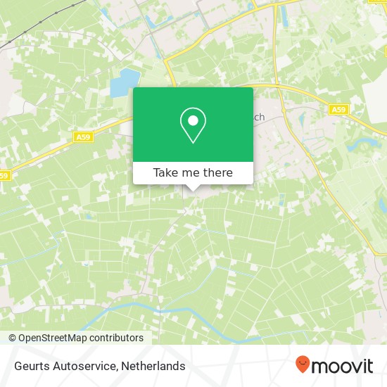 Geurts Autoservice map