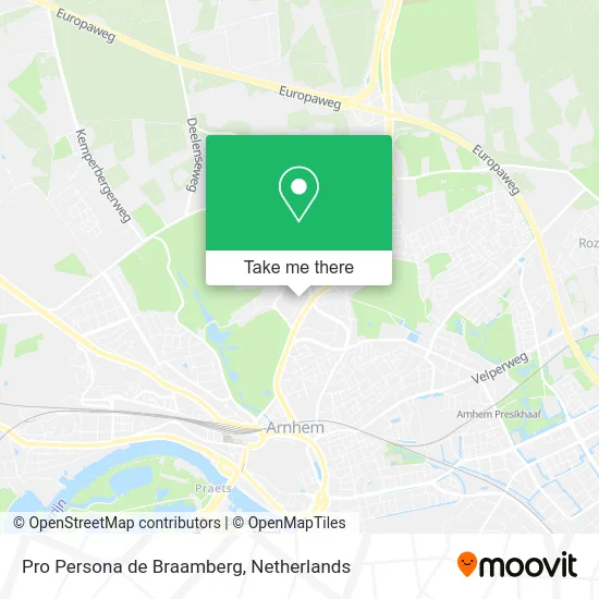 Pro Persona de Braamberg map