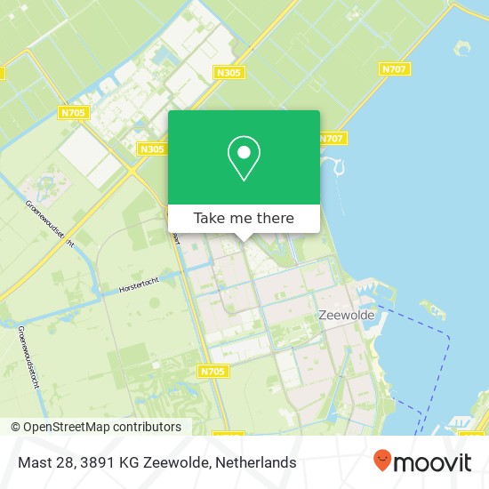 Mast 28, 3891 KG Zeewolde map