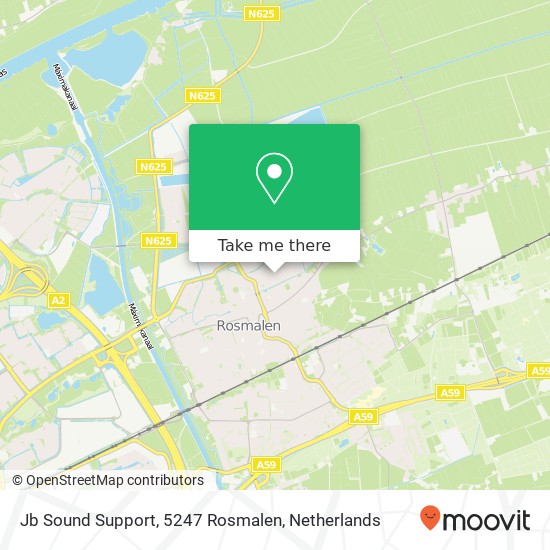 Jb Sound Support, 5247 Rosmalen map