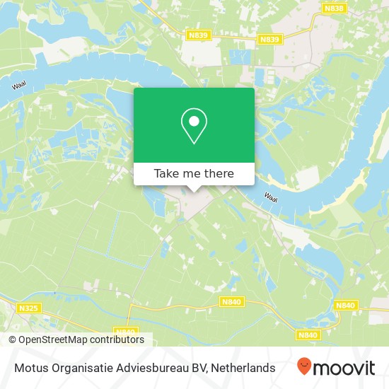 Motus Organisatie Adviesbureau BV, Prinses Beatrixstraat 59 map