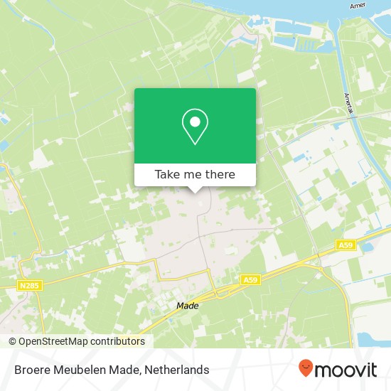 Broere Meubelen Made, Rozenbloemstraat 71 map
