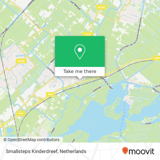 Smallsteps Kinderdreef, Kagerdreef 72A map