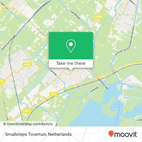 Smallsteps Tovertuin, Menneweg 1A map