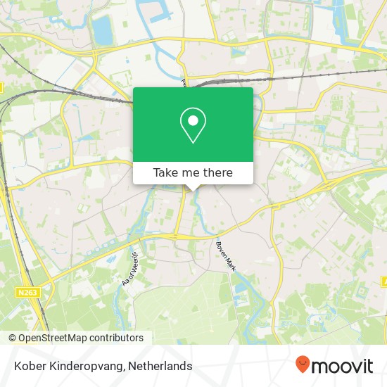 Kober Kinderopvang, Michiel de Ruyterstraat Karte