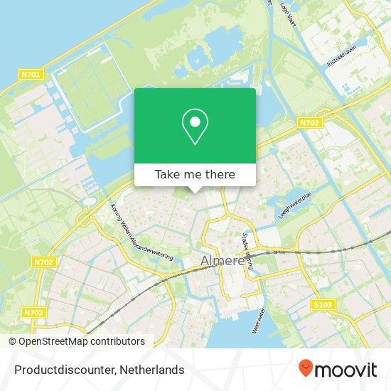 Productdiscounter, Krulmosstraat 6 map