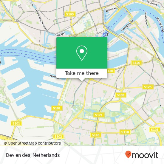 Dev en des, Boergoensestraat 21A map