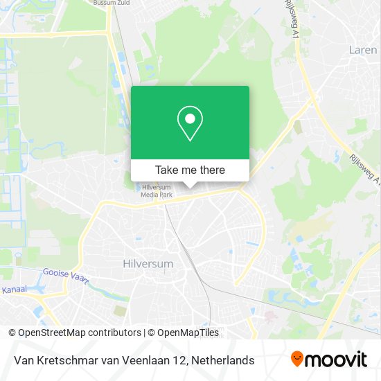 Van Kretschmar van Veenlaan 12 map