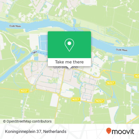 Koninginneplein 37, 3261 AZ Oud-Beijerland map