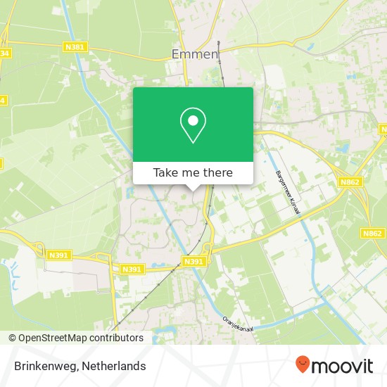 Brinkenweg, 7812 VA Emmen map