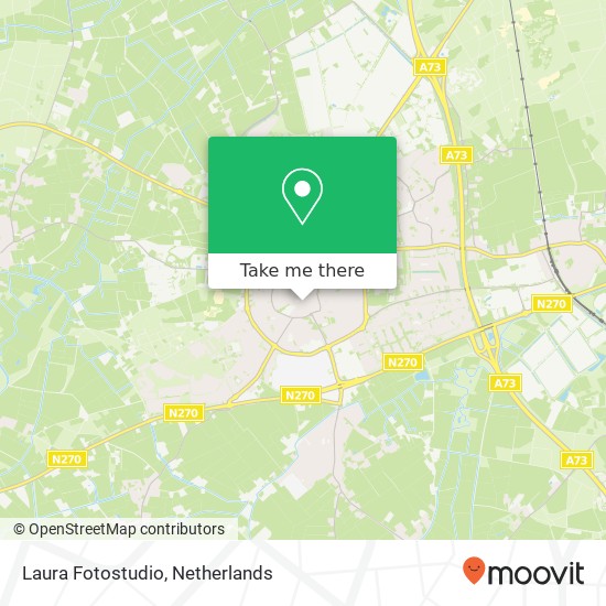 Laura Fotostudio, Henseniusstraat map