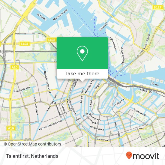 Talentfirst, Westerstraat map