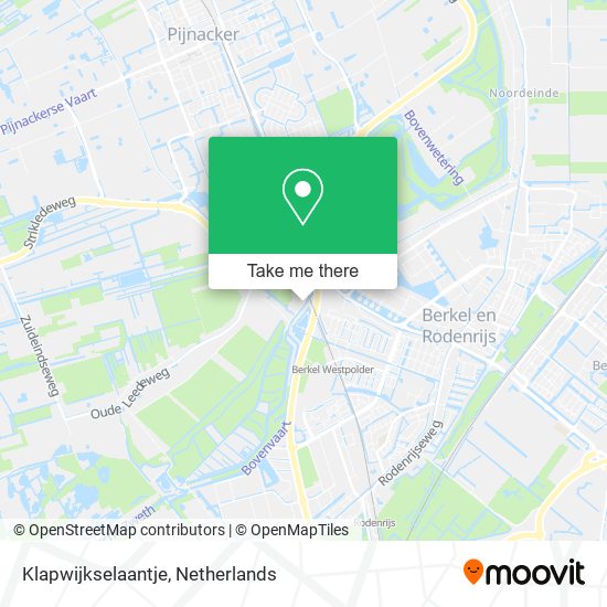 Klapwijkselaantje map