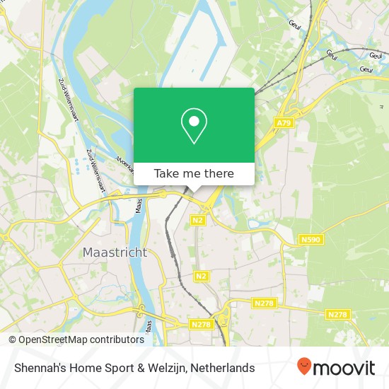 Shennah's Home Sport & Welzijn, Meerssenerweg 95 map