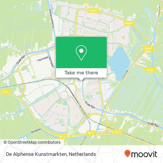 De Alphense Kunstmarkten map