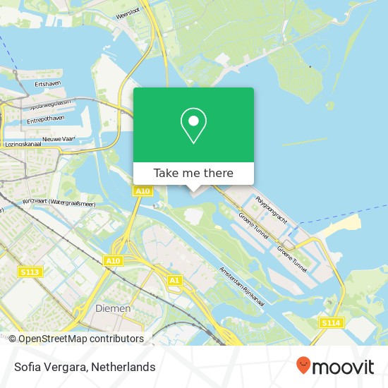 Sofia Vergara, Murdoch MacKenziestraat map