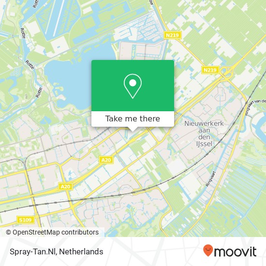 Spray-Tan.Nl, Otto van Tussenbroekstraat 143 map