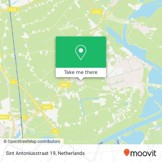 Sint Antoniusstraat 19, 5334 JZ Velddriel map