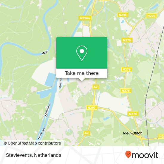 Stevievents, Paalweg 10 map