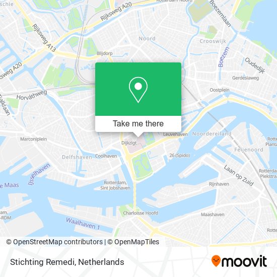 Stichting Remedi map