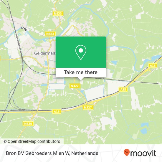 Bron BV Gebroeders M en W, Meersteeg 5 map