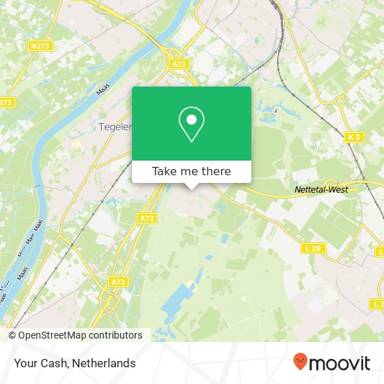 Your Cash, Glazenapstraat 21 map