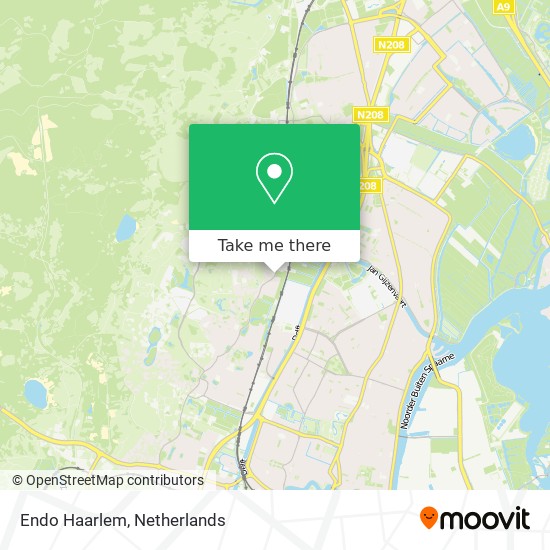 Endo Haarlem map