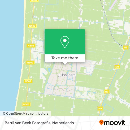 Bertil van Beek Fotografie map