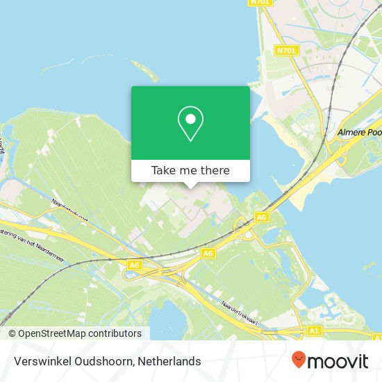 Verswinkel Oudshoorn, Dorpsstraat 29A map