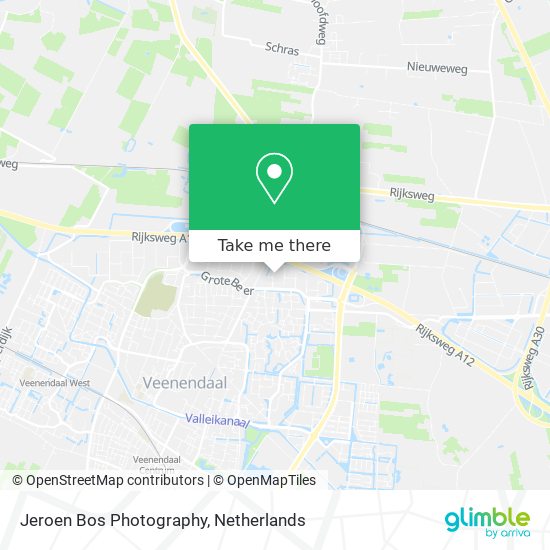 Jeroen Bos Photography map